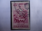 Stamps Venezuela -  EE.UU de Venezuela - Estado Cojedes -Escudo de Armas.