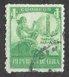 Sellos de America - Cuba -  356 - La industria Tabacalera de Cuba