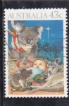 Stamps Australia -  Niño Jesús