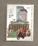 Stamps United Kingdom -  150 años de correos
