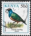 Stamps Kenya -  aves