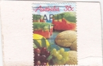 Stamps Australia -  Fruta