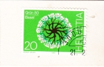 Stamps Switzerland -  Árbol floreciente