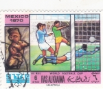 Sellos de Asia - Emiratos �rabes Unidos -  Mundial México'70