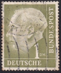 Stamps Germany -  Theodor Heuss