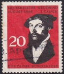Stamps Germany -  Johannes Calvin