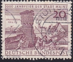 Stamps Germany -  2000 años Maguncia