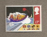 Stamps United Kingdom -  rescate marítimo