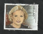 Stamps : Europe : Greece :  2532 - Vicky Moscholiou, cantante