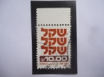 Stamps Israel -  Sheqel - Unidad Monetaria