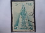 Stamps Chile -  Virgen del Carmen, Santa Patrona del Ejercito Chileno - Voto Nacional O'Higgins