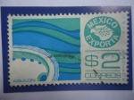 Stamps Mexico -  ABULON- Molusco mexicano - Serie: Mexico Exporta.