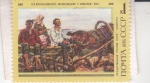 Stamps Russia -   De vuelta de la Feria, Pyotr Konchalovsky (1926)