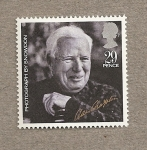 Stamps United Kingdom -  Artistas cine británicos