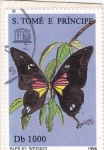 Stamps S�o Tom� and Pr�ncipe -  Mariposa