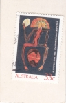 Stamps Australia -  Espíritu aborigen