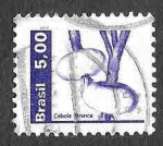 Stamps Brazil -  1661 - Cebolla Blanca