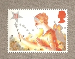 Stamps United Kingdom -  Navidades