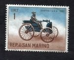 Stamps : Europe : San_Marino :  Coche Hepoca