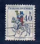 Stamps Czechoslovakia -  Serie bacica