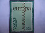 Sellos de Europa - Espa�a -  Ed:Es 2032 - Europa (C.E.P.T.) - Cadena.