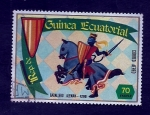 Stamps Equatorial Guinea -  Caballero Medieval