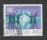 Stamps Portugal -  XXX Aniversario   O  N  U