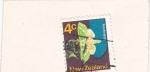 Stamps New Zealand -  Mariposa