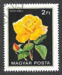 Stamps Hungary -  2737 - Rosa