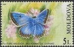 Stamps : Europe : Moldova :  mariposas