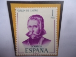 Sellos de Europa - Espa�a -  Ed:Es 1991 - Guillen de Castro (1569-1631) - Serie: Escritores Españoles.