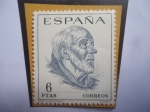 Stamps Spain -  Ed:Es 1833 - San Ildefonso (606-667) -Uno de los Padre de la Iglesia