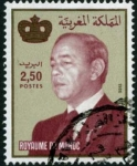 Stamps Morocco -  Hassan II