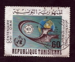 Stamps : Africa : Tunisia :  Centenario del  O M I  ( O N U )