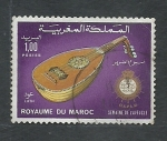 Stamps Morocco -  Instumento Mucical