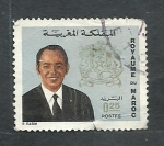Stamps Morocco -  Serie corriente  (Hassan  II )