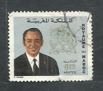 Sellos de Africa - Marruecos -  Serie corriente  (Hassan  II )