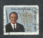 Stamps Morocco -  Serie corriente  (Hassan  II )