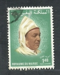 Stamps Morocco -  Serie corriente ( Hassan   II )