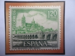 Stamps Spain -  Ed:Es 1876 - Vista General de Salamanca - Serie: Turismo (1968)