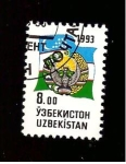 Stamps Uzbekistan -  INTERCAMBIO