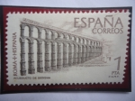 Sellos de Europa - Espa�a -  Ed:Es 2184- Acueducto de Segovia (S.II d.C) -Acueducto Romano-Serie:Relación Cultural entre Roma y E