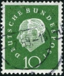 Stamps : Europe : Germany :  Theodor Heuss