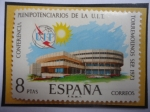 Sellos de Europa - Espa�a -  Ed:Es 2145- Conferencia Plenipotenciaria de la U.I.T. - Torremolinos Sep.1973-(UIT:Unión Internacion