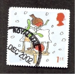Stamps United Kingdom -  CAMBIADO CR