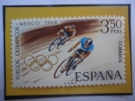 Sellos de Europa - Espaa -  Ed:Es 1887- Juegos Olímpico- Mexico 1968 - Ciclismo - Juegos Olímpicos de Verano.