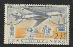 Sellos de Europa - Checoslovaquia -  46 - Avión TU