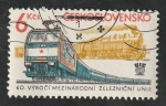 Stamps Czechoslovakia -  2480 - Trenes eléctrico y a vapor