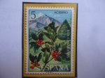 Stamps Spain -  Ed:Es 2123- Acebiño (IIex Canarienses) - Serie: Flora (1973)