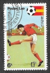 Stamps Laos -  342 - Campeonato Mundial de Fútbol de 1982 (España)